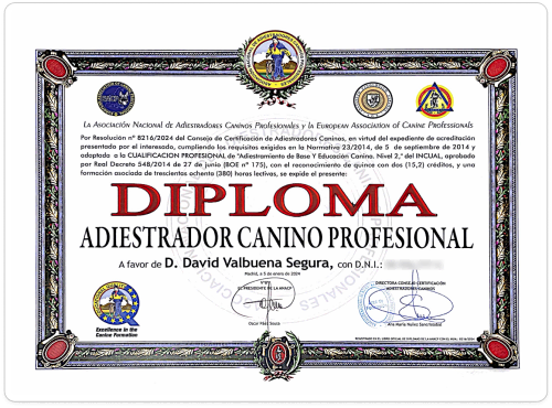 ANACP - Adiestrador canino profesional dvsdog